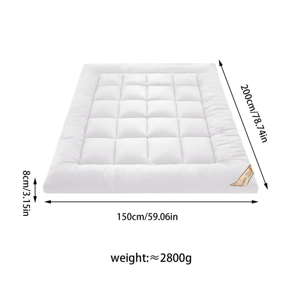 Hotel Mattress Household Super Soft Bed Tatami Mattress Mat Futon Double Bed Mattress Mat Tatami Student Dormitory Sleeping Pad