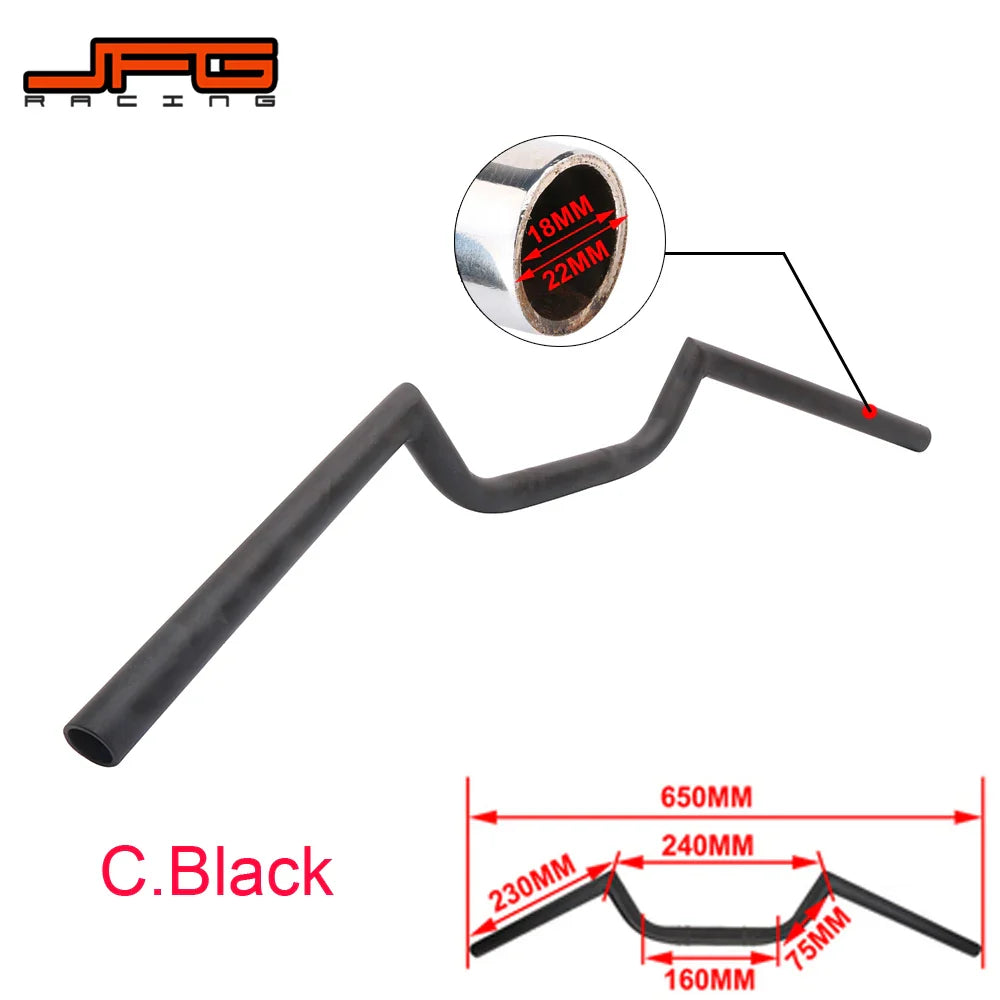 Motorcycle 22mm 7/8" Or 25mm 1" Handlebar Chrome Retro Drag Handle Z Bar For Harley Sportster 1200 883 Touring Chopper Bobber