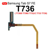 1Pcs For Samsung Galaxy Tab S7 FE T736B  T730 T735C T733 LCD Screen Flex Cable Connector Touch Board Flex Replacement Part