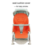 Baby Seat Cushion Compatible Peg perego Siesta Zero 3 Aag Baoneo High Chair Or Buggy PU Leather With Sponge Bebe Accessories