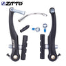 ZTTO V Brake Calipers Set Bicycle Linear Pull V Brake Caliper Set Bicycle Brake Pads Shoes For MTB Road BMX Folding Cruiser Bike