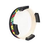 8/10 Inches Ground Drum Sheepskin Drumhead Orff Tambourine Handheld Children Musical Enlightenment Percussion Instrument Toys