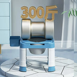 Adjustable Toilet Seat Chair Stool With Bucket Movable Anti Slip Adult Commode For Elderly Pregnant Mobility Aids