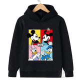 Sweatshirts Manga Anime Mickey Minnie Mouse Hoodie Kid Girl Boy Sweatshirt Hoody Cartoon Children Cute Clothes Baby Top Pullover