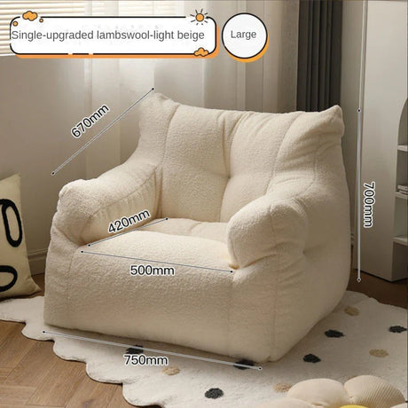 Children's Sofa Reading Book Corner Arrangement Baby Lazy Sofa Stool Sitting on The Ground Little Boy Cute Baby Small Sofa Chair