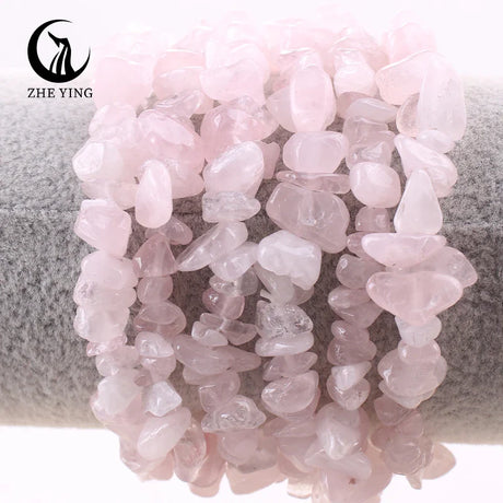 Stretch Natural 5-8mm Chips Bead Bracelet Healing Crystal Energy Fashion Jewelry for Women Men Girl Birthday Gift