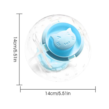 Small Pet Jogging Ball Toy Hamster Gerbil Running Exercise Ball Wheel Play Game Outdoor Sport Ball Grounder Pet Supplies