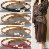 High Quality Ladies Girls Leather 1.8cm Designered Women Belts Buckle Dress Jeans Trench Waistband Belt for women party belt