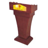 Simple Modern Class Furniture Church Lectern Speech Table Reception Desks Solid Wood Front Desk Cashier Desk Hotel Podium Tables