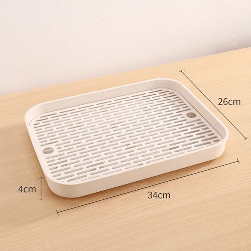 Coffeeware Teaware Tea Tray Plastic Silicone Dish Dry Fruit Serving Tray Rustic Food Office Serviertablett Tea Accessories