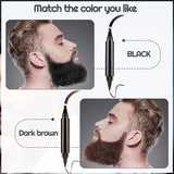 Beard Pen Barber Pencil Facial Hair Styling Eyebrow Tool Mustache Repair Waterproof Moustache Coloring Tools Beard Filler Pencil