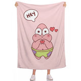 Fluffy Blankets Children Room S-Spongebobs Picnic Nap Sleep Camp Sofa Bedspread Baby Soft Blanket Flannel Wedding Birthday Gift