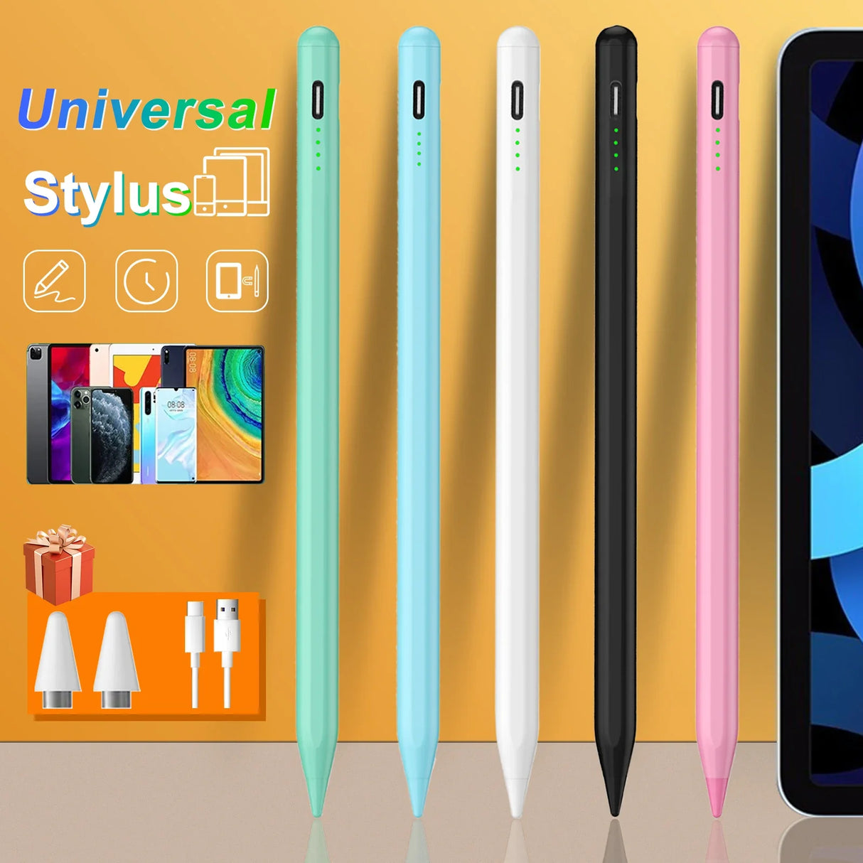 Universal Stylus Pen For iPad Android Mobile Phone IOS Touch Pen For iPad Apple iPad Accessories for Apple Pencil Drawing Pen