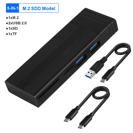 M.2 SSD HUB Dock Station USB HUB with Disk Storage Function USB Type C to HDMI-Compatible Laptop For Macbook Pro Air M1 M2