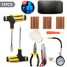 Car Repair Tool Kit Emergency Tubeless Tire Storage Bag Garage Studding Tool Set Stirring Glue Repair Tool Kit Car Accessories