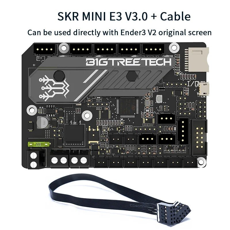 BIGTREETECH BTT SKR Mini E3 V3.0 Motherboard With TMC2209 UART VS SKR 2 3D Printer Mainboard for Ender 3 Ender 5 Pro CR 10