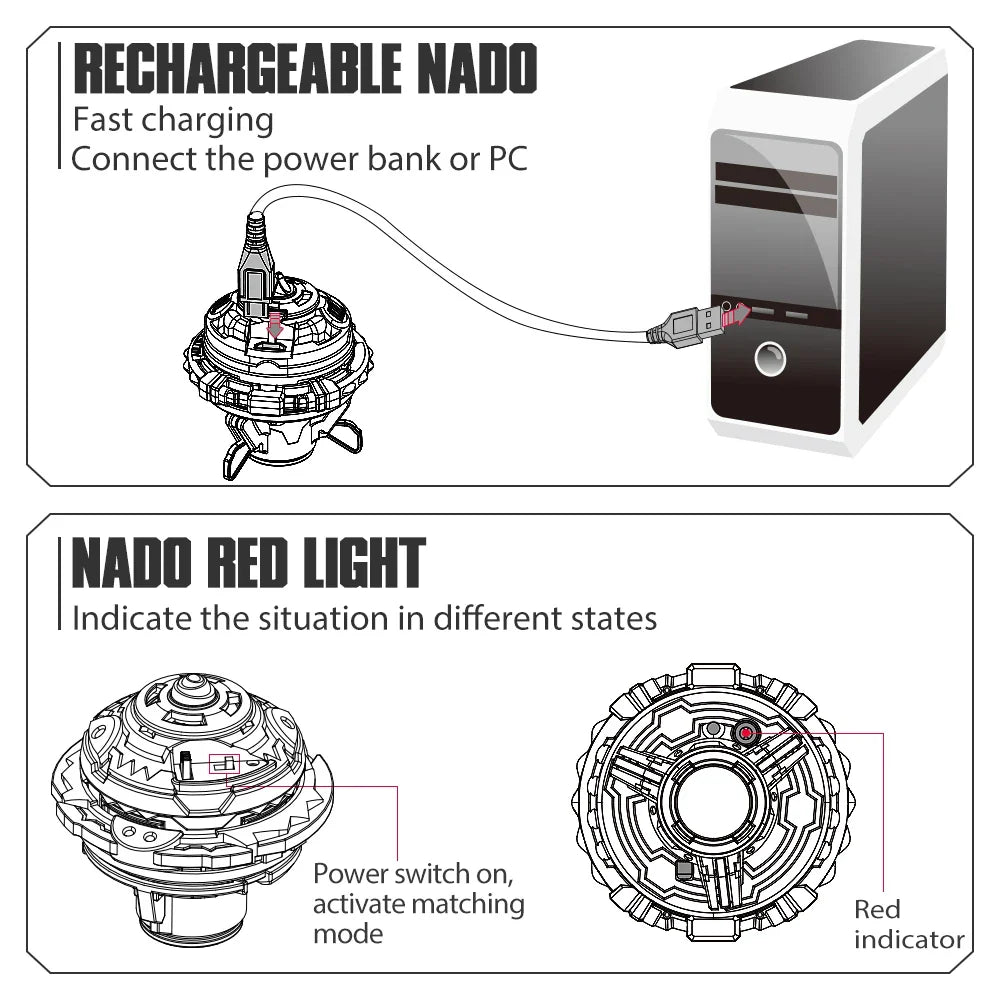 Infinity Nado 3 Original Electronic Boxing Bear Infrared Controller Gyro Metal Ring Spinning Top Auto-Spin Kids Anime Toy