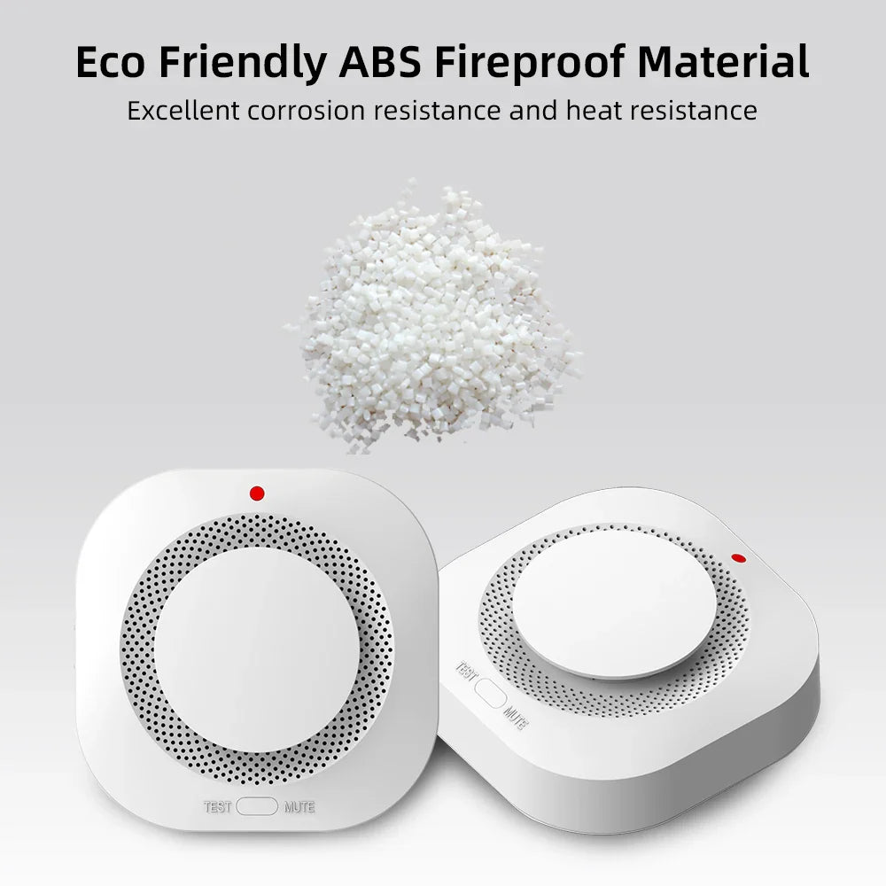 New Smoke Detector Wireless 433mhz Real-time Detection Fire Protection Alarm Sensor For Home Security Smoke Alarm Fire Equipment