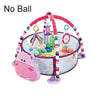 Baby 3 in 1 Fitness Frame Game Blanket Multifunctional Cartoon Play Crawling Mat Tortoise Lion Ocean Ball pool 0-18 Months Toy