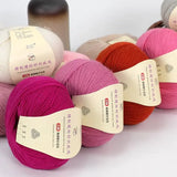 50g 100% Merino Wool Yarn Thin Yarn Soft Anti-pilling Eco-friendly High Quality for Hand Knitting Wool Crochet Knitting