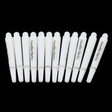 12pcs 45mm/35mm Plastic Darts Shafts 4.5mm Screw Thread Transparent Dart Stems With Stainless Steel O Ring For Steel & Soft Dart