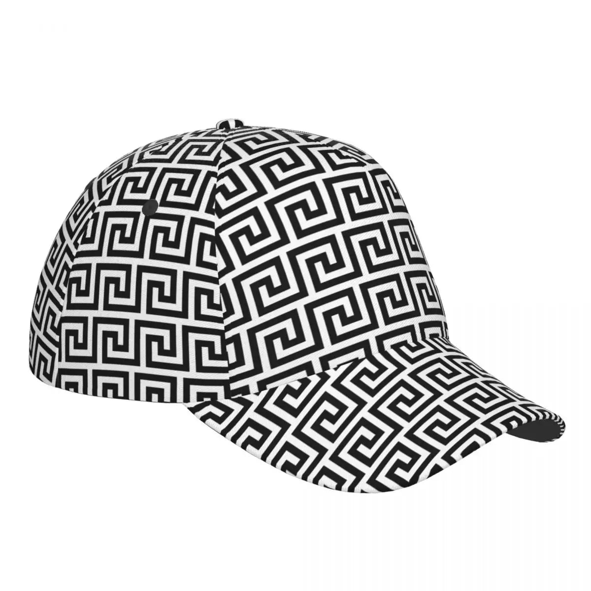 2023 New Arrival Baseball Cap Greek Key Meander Antique Motif Outfit Unisex Style Trucker Hats Classic Snapback Hat Gift