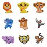 Hot Toy 6-15Pcs/SET Disney Marvel Star Wars Shoe Charms Decorations PVC Clog Accessories  Buckle Wristband Party Gift