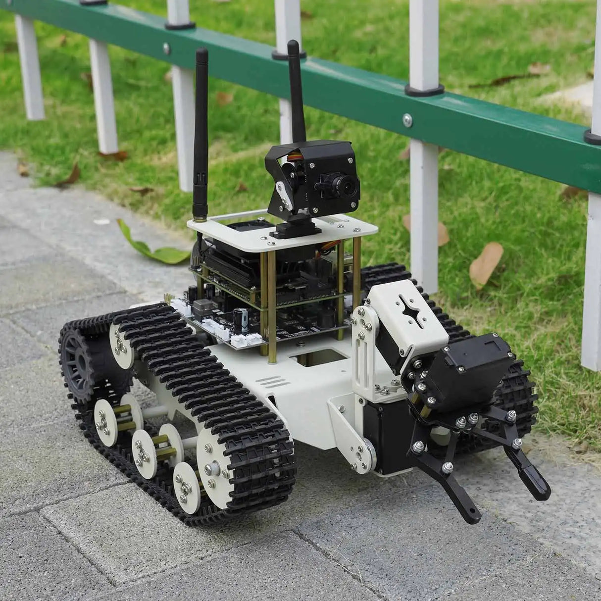 Transbot SE ROS Robot AI Vision Tank Car with 2DOF Camera PTZ Python Programing MoveIt simulation for Jetson NANO Raspberry Pi