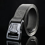 Men's Belt Army Style Combat Belts Quick Release Military Outdoor Training Hunting Hiking Casual Waistband Nylon Tactical Belt