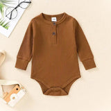 Baby Spring Autumn Clothing Newborn Infant Girl Floral Romper Baby Jumpsuit Hat 2Pcs Outfits Long Sleeve Clothes