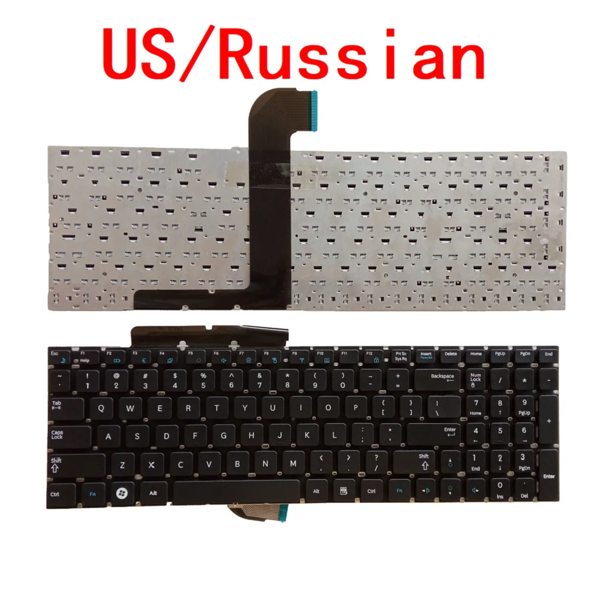 New US Russian Laptop Keyboard For Samsung SF510 RF510 RF511 SF511 QX530 Notebook PC Replacement