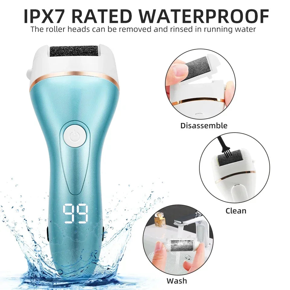 Electric Foot File Remover Pedicure Tools Dead Skin Callus Remover Foot  Feet Files USB Rechargeable Foot Skin Care Tools