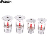 68 Degrees Pendent Fire Sprinkler Head 1/2" DN15 Extinguishing System Protection Sprinkler Head For School Gym Public