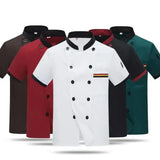 Long Sleeve Chef's Work Clothes Restaurant Hotel Work Clothes