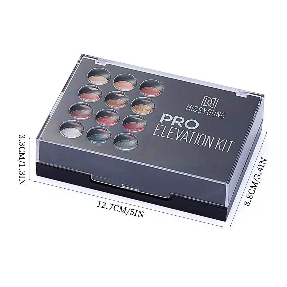 All InMakeup Kit Multi-colors Make Up Tool Combination Palette Eye Shadow Lip Gloss And Eyebrow Powder Combination Cosmetic