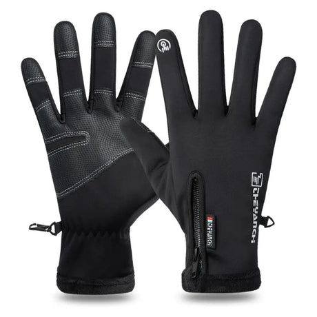 Motorcycle Gloves Winter Thermal Fleece Lined Resistant Waterproof Touch Screen Non-slip Motorbike Riding Glove For Men Women