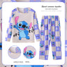 Stitch Mickey Pajamas Sets Spring Autumn Girls Teenager Sleepwear Kids Pyjamas Child Sleepwear Christmas Homewear Loungewear