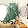 Kids Mosquito Net Girl Princess Hanging Bed Canopy Baby Crib Curtain Home Decoration Living Corner Play   Reading Nook Decor