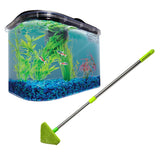 Bathroom Cleaner Tool Aquarium Fish Tank Cleaning Brush Triangle Scrubber Sponge