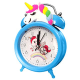 Pink Unicorn Children's Alarm Clock Cartoon Desktop for Kids Bedroom Home Decor Alarm Clock Bedside Table Child alarm Gifts