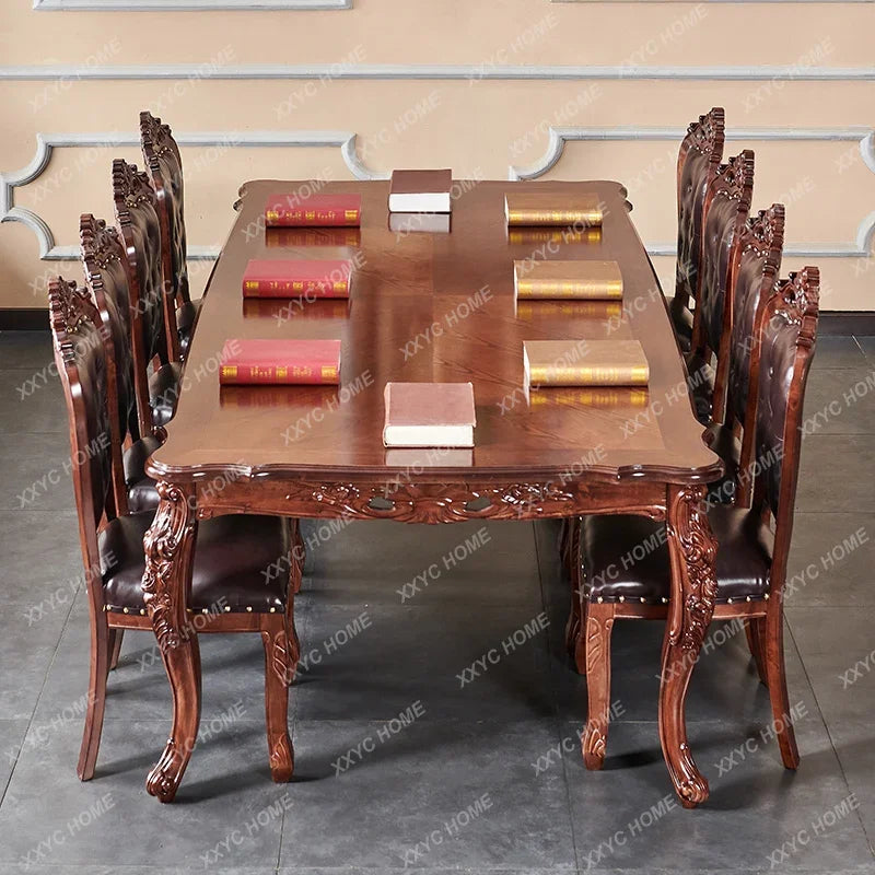 Dining Tables and Chairs Set Paint Desktop Conference Simple Household Dining Table Dining Table multifunctional furniture