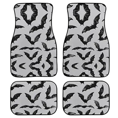 Custom Made Car Floor Mats Front & Rear Set Union Jack For Mini Cooper 2007-2023 R55 R56 R57 R60 R61 F54 F55 F56 F57 F60 Clubman