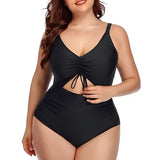 One Piece Floral Printed Women Plus Size Swimsuits Cutout Tummy Control Sexy Swimwear 2024 Summer Female Monokini Bathing Suit