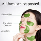 60Pcs Avocado Collagen Eye Mask Patches Remove Eye Bags Dark Circles Moisturizing Eye Mask Anti Wrinkle Gel Patche Eye Skin Care