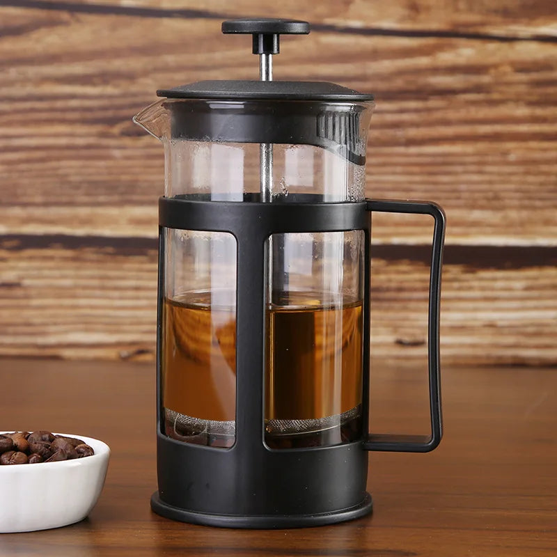 350ML/600ML/800ML/1000ML Coffee Maker French Press Filter Tea Brewer coffeeware teaware Glass Pot Coffee Maker Hand Punch Pot