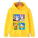 Sweatshirts Manga Anime Mickey Minnie Mouse Hoodie Kid Girl Boy Sweatshirt Hoody Cartoon Children Cute Clothes Baby Top Pullover