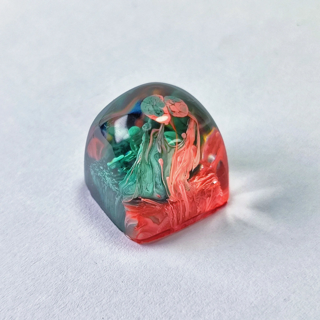 Personality Handmade Keycap For Cherry Mx Switch Gamer Mechanical Backlit Keyboard DOM Keycaps Replace Artisan Resin RGB Keycaps