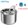 Intelligent Stainless Steel Cat Water Fountain Automatic Drinker For Cats Feeder Pet Water Dispenser Drinking Fountain For Cats