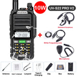 Baofeng UV S22 PRO V2 IP68 Walkie Talkie Waterproof Dual Band 136-174/400-520MHz Ham Radio Upgraded Of UV9R UV5R Pro 50KM Range