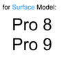 Screen Protector for Surface Pro 9 8 7 7+ 6 5 4 3 2 X for Microsoft Laptop Studio GO 2 Book 2 3 RT Plus Guard HD Skin Film 15 12